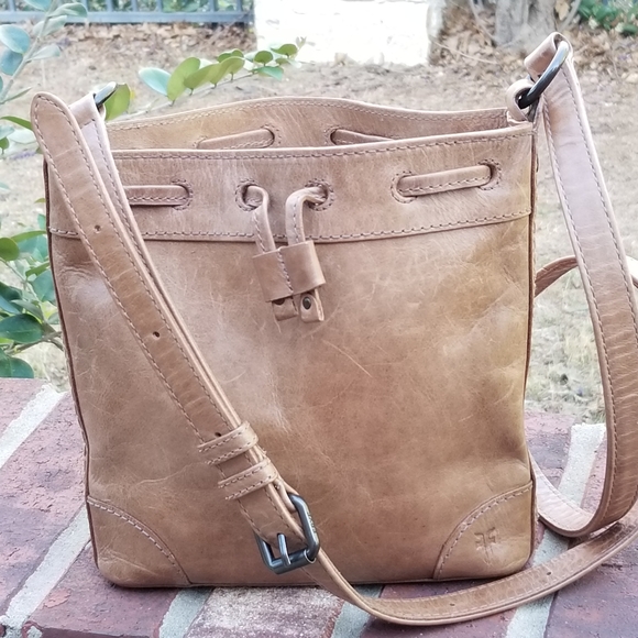 Frye Melissa Drawstring Bucket Bag - Picture 2 of 16